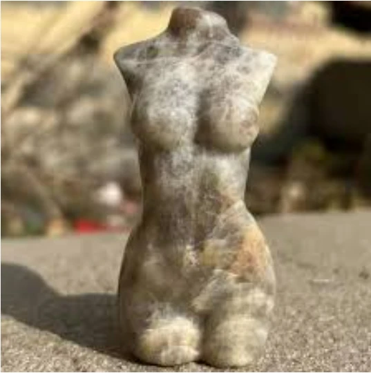 Crystal Goddess Carving