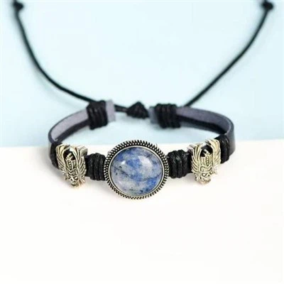 크리스탈 버튼 팔찌